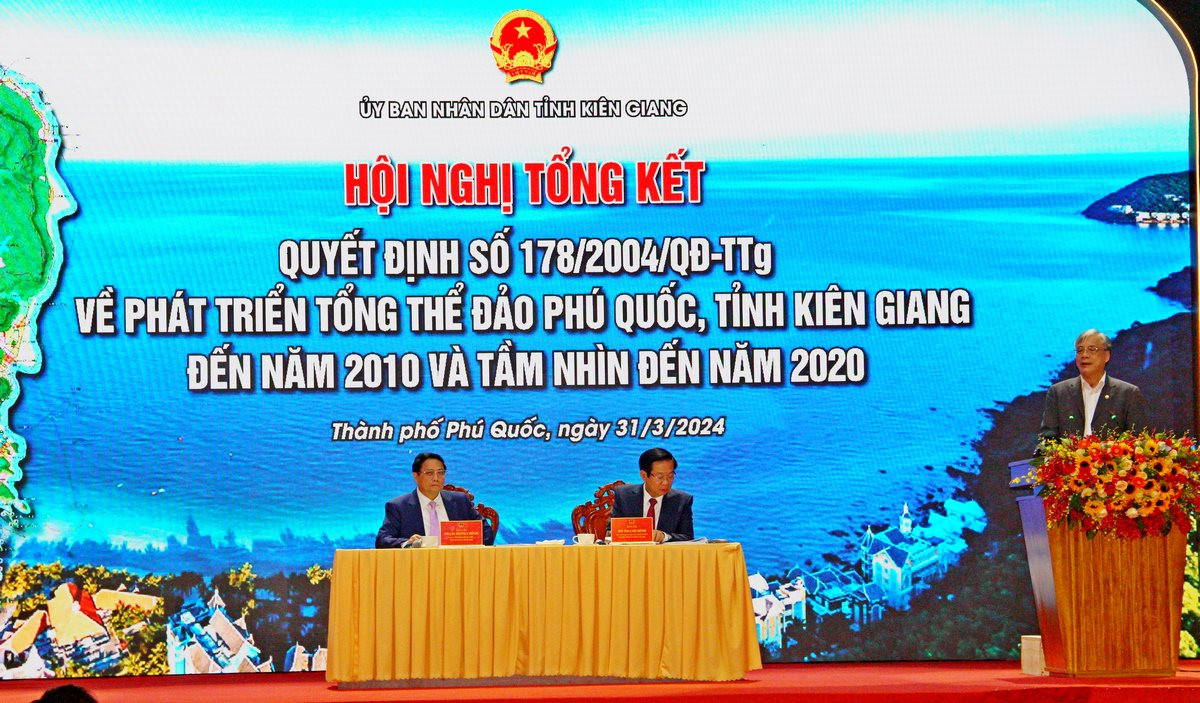 Read more about the article Thủ tướng Phạm Minh Chính: Sẽ phát triển đề án mới nhằm thúc đẩy sự phát triển của Phú Quốc